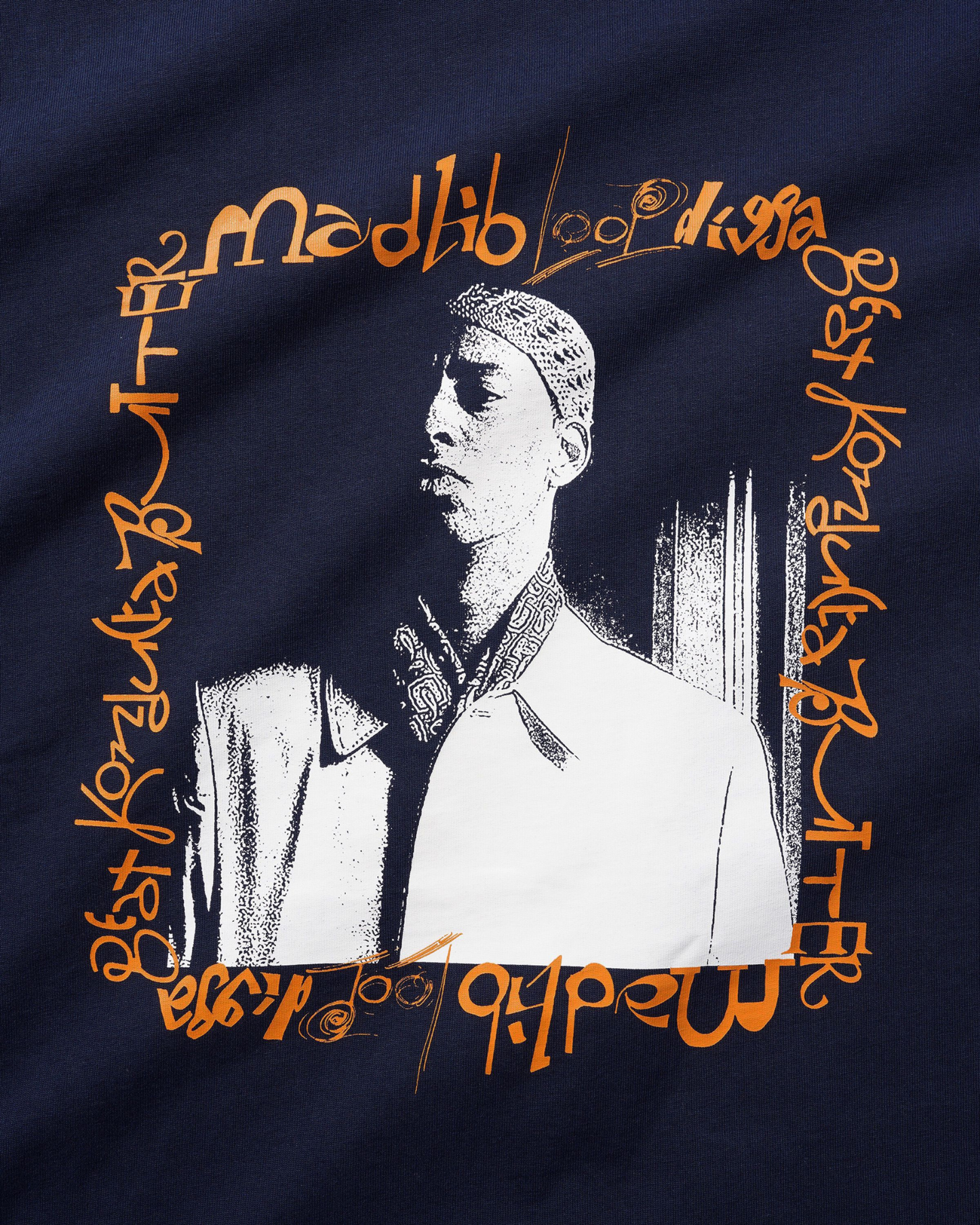 BUTTER GOODS x MADLIB Loop Digga Tee - Navy