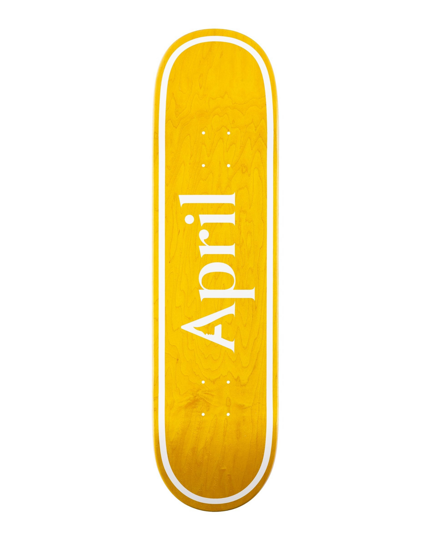 APRIL OG Logo Yellow Deck - 8.0"/ 8.25"