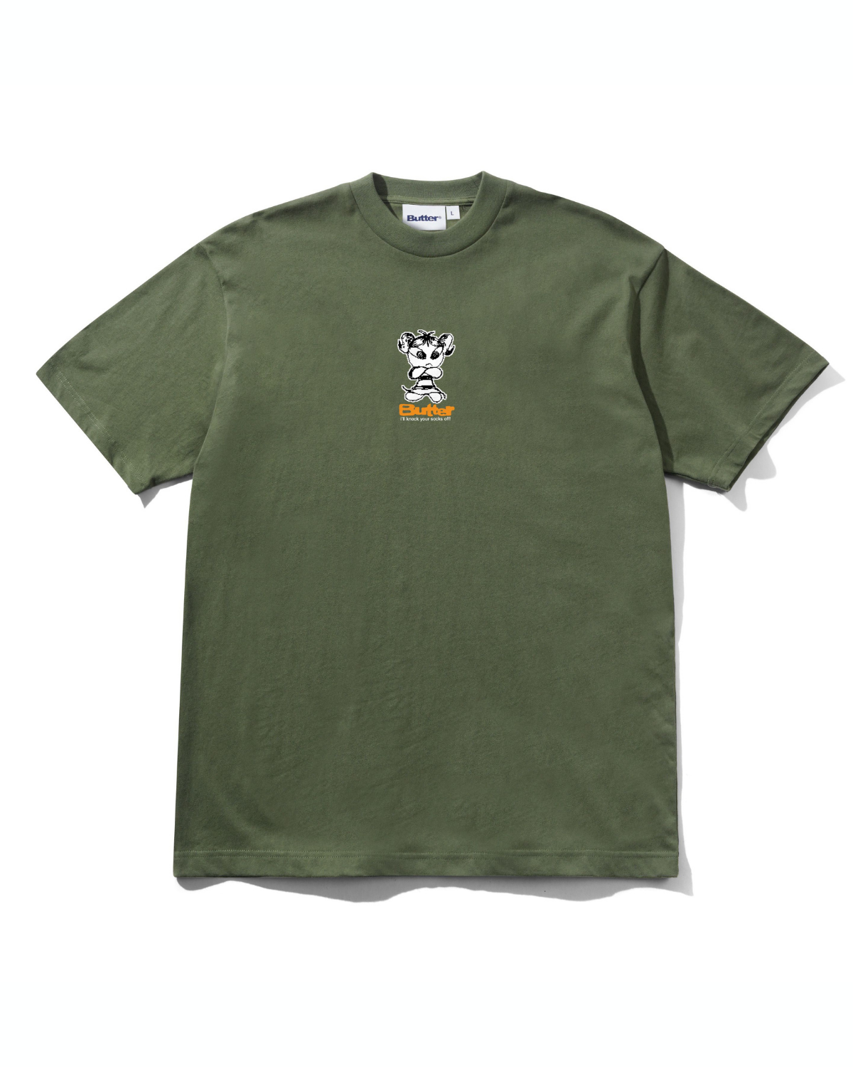 BUTTER GOODS Vexed Tee - Army