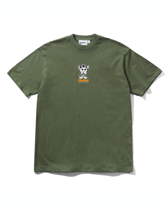 BUTTER GOODS Vexed Tee - Army