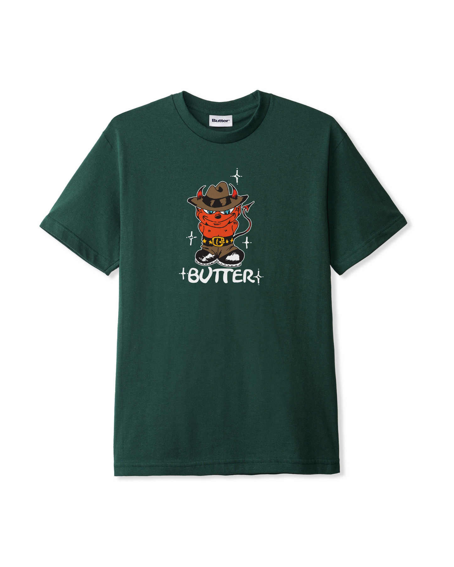 BUTTER GOODS Devil Tee - Dark Forest