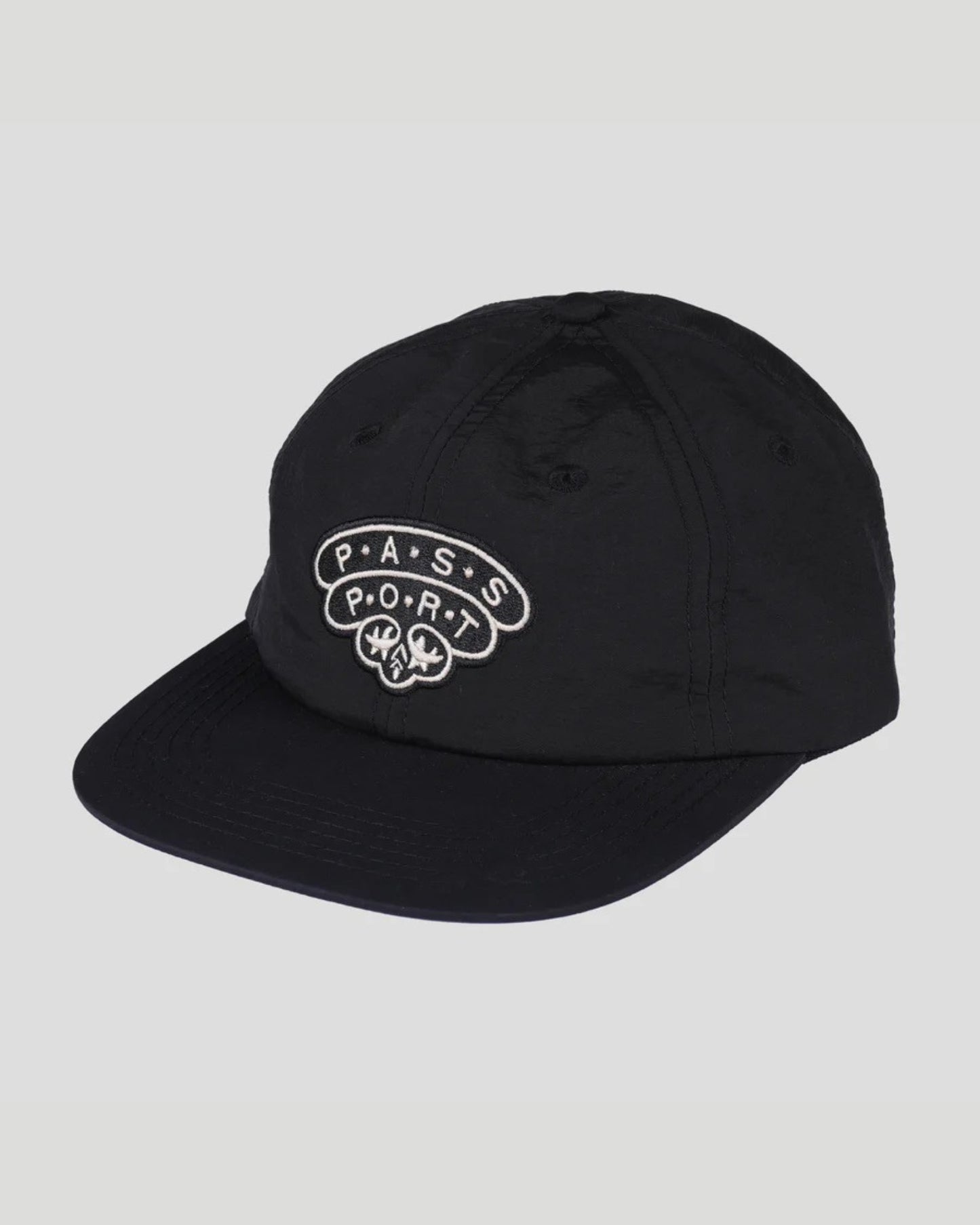 Passport Heirloom RPET Casual Cap - Black