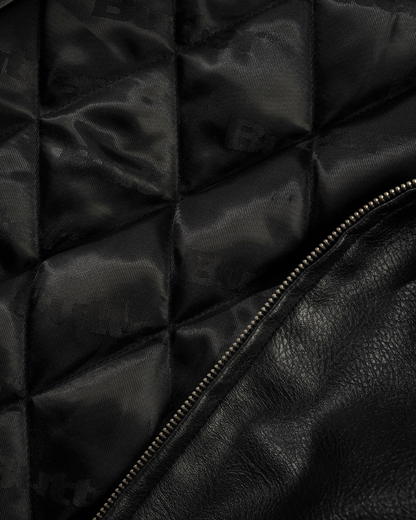 BUTTER GOODS Isaac Hayes Bomber Jacket - Black