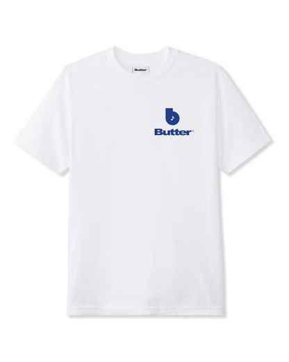 BUTTER GOODS | Blue Note Finest Logo Tee - White