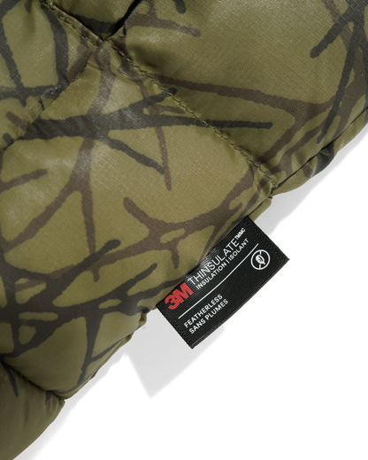 BUTTER GOODS Endure Puffer Jacket - Thorn Camo