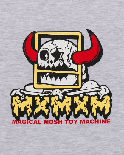 MxMxM x TOY MACHINE "MMM Monster" Tee - Ash
