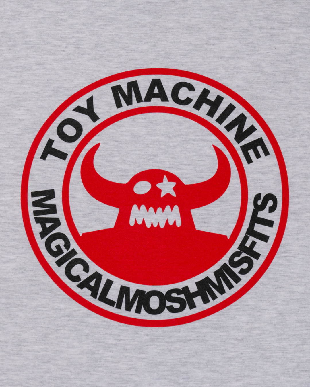 MxMxM x TOY MACHINE "MMM Monster" Tee - Ash