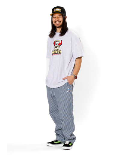 MxMxM x TOY MACHINE "MMM Monster" Tee - Ash