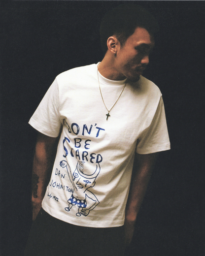 BUTTER GOODS | DANIEL JOHNSTON Don't Be Scared Tee - White