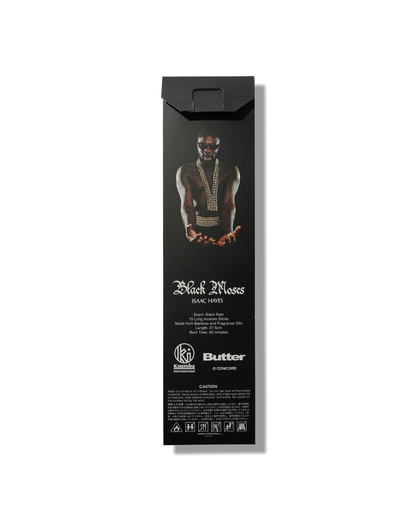 BUTTER GOODS Black Moses Kuumba Incense - Black Rain Scent