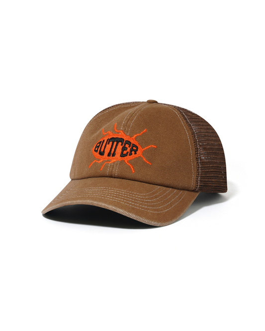 BUTTER GOODS Roach Trucker Cap - Chocolate