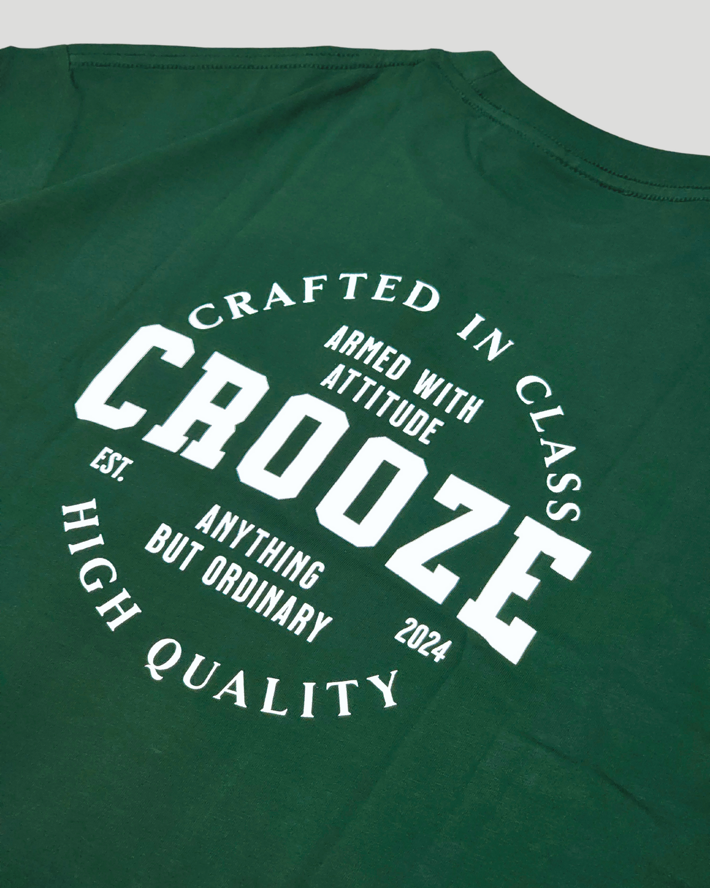 CROOZE Impress Premium Tee - Forest Green