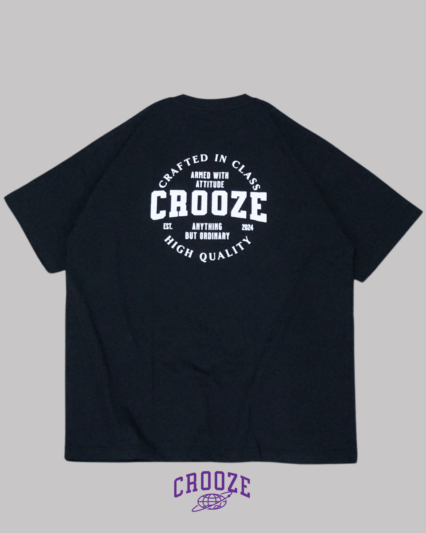 CROOZE Impress Premium Tee - Black