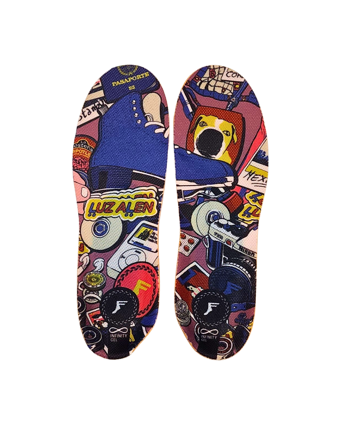 FP Kingfoam Orthotics Pro Infinity Foam Insoles x Luz Allen