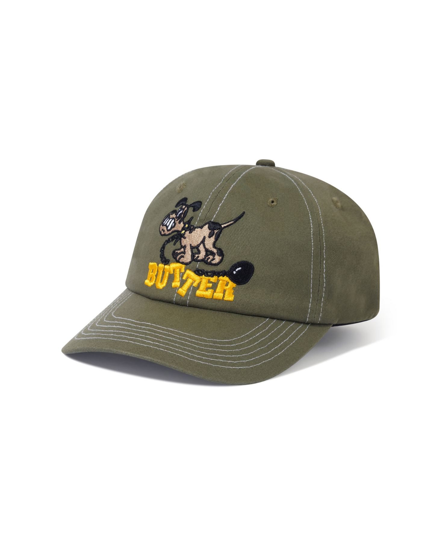 BUTTER GOODS Unleash 6 Panel Cap - Army