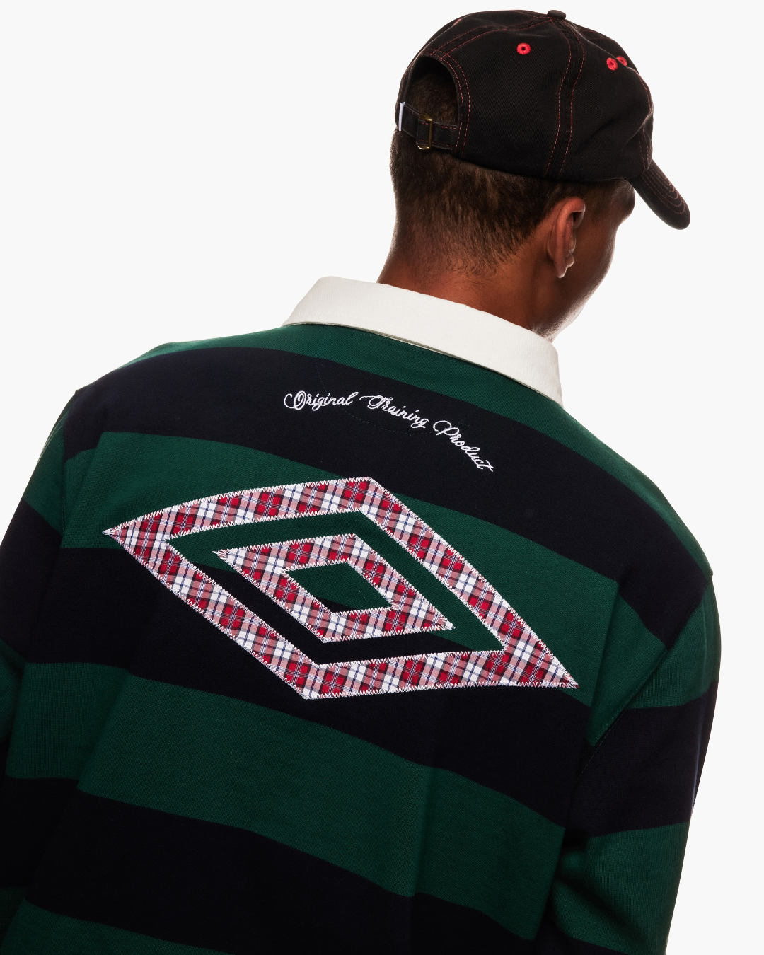 BUTTER GOODS | UMBRO Diamond Logo 6 Panel Cap - Washed Black