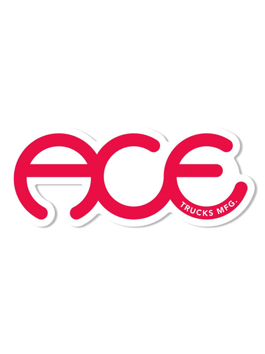 ACE Rings Red Sticker 5.5"