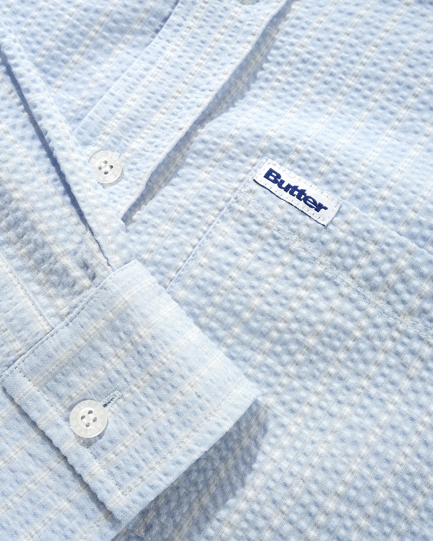 BUTTER GOODS | DANIEL JOHNSTON Alive Again Shirt - Light Blue