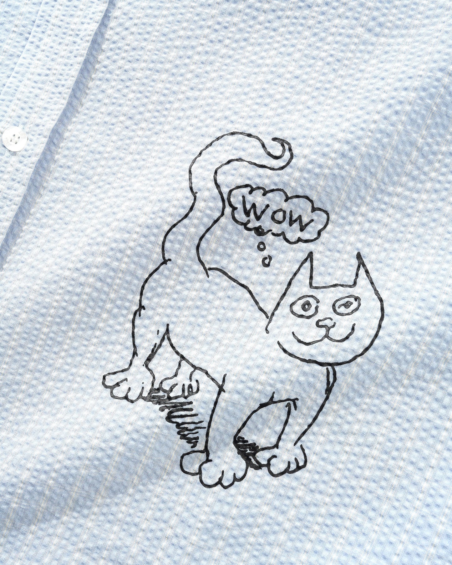 BUTTER GOODS | DANIEL JOHNSTON Alive Again Shirt - Light Blue