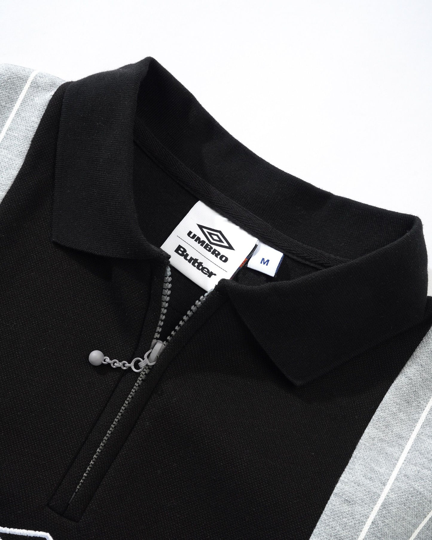 BUTTER GOODS I UMBRO Athletica Polo Shirt - Black