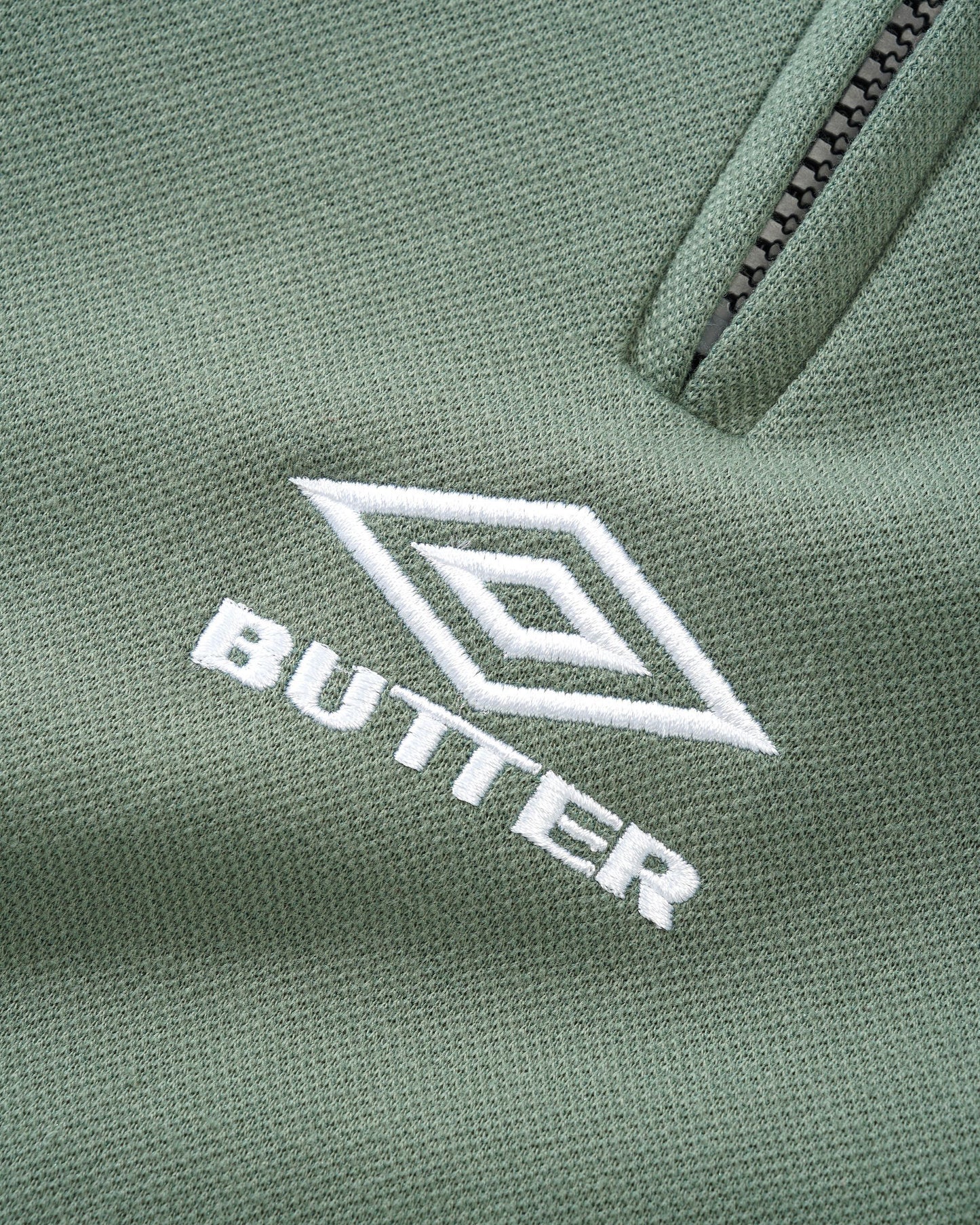 BUTTER GOODS | UMBRO Athletica Polo Shirt - Sage