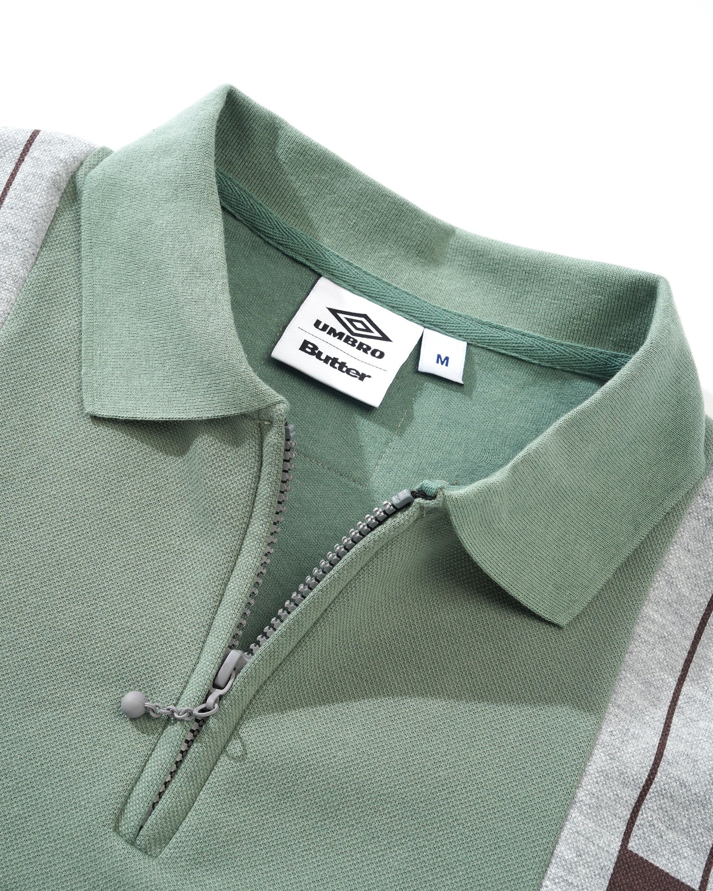 BUTTER GOODS | UMBRO Athletica Polo Shirt - Sage