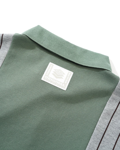 BUTTER GOODS | UMBRO Athletica Polo Shirt - Sage