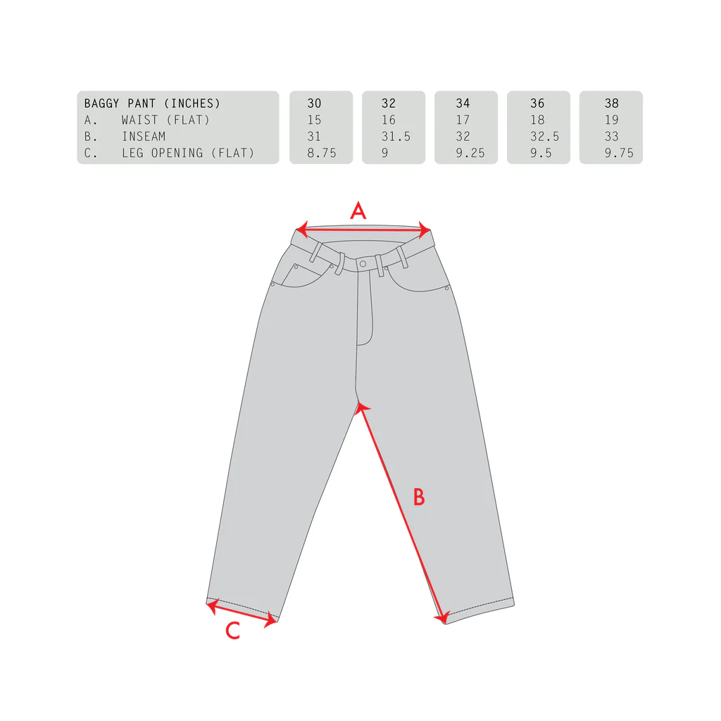 GX1000 Baggy Denim Pants - Leopard Camo