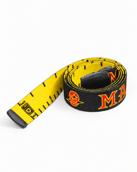 MxMxM Magical Mosh Measure Belt (Reversible) - Black/Yellow