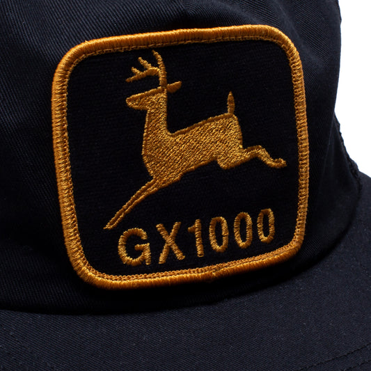 GX1000 Deer 5 Panel Polo Cap - Black