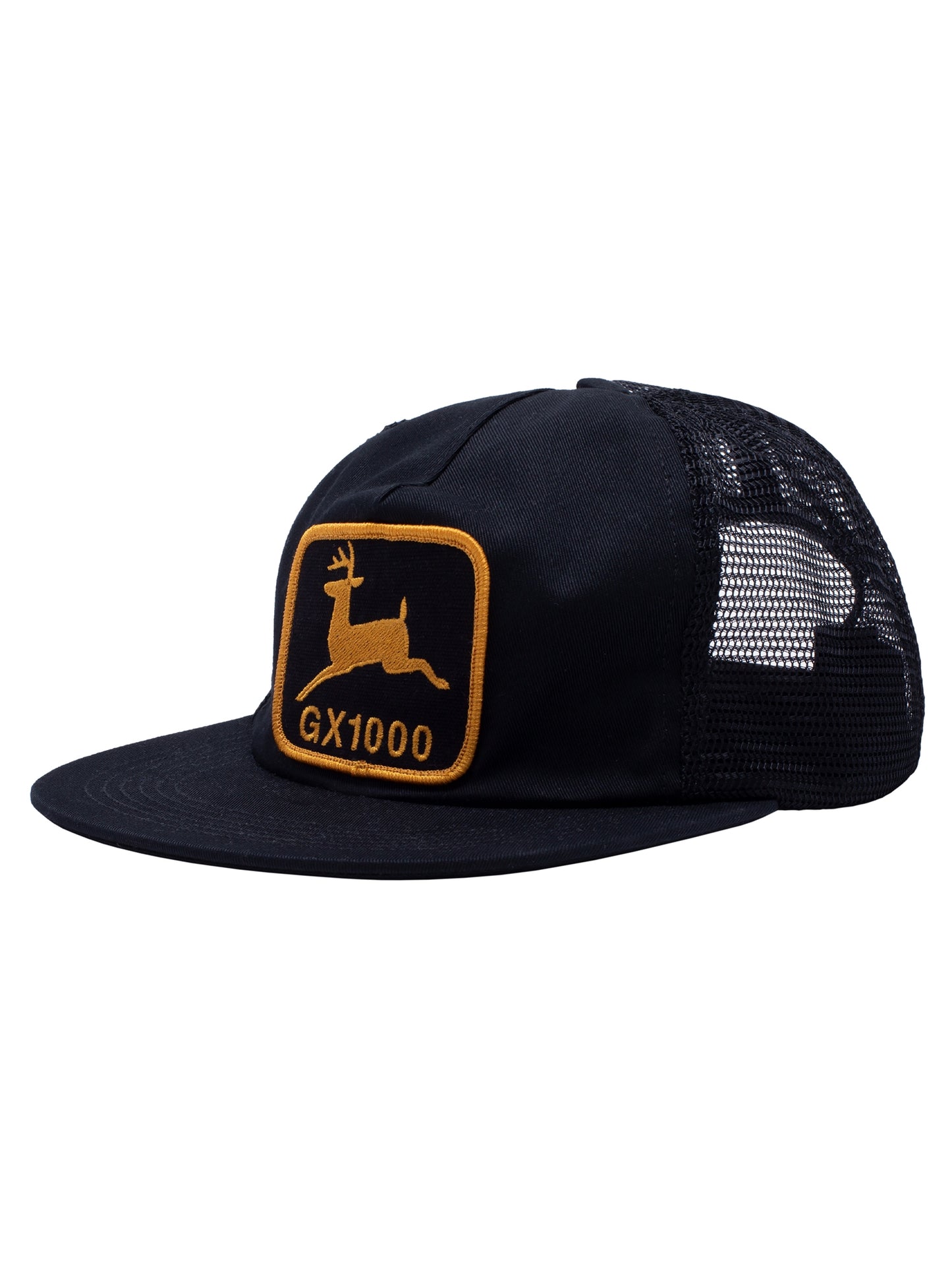 GX1000 Deer 5 Panel Polo Cap - Black