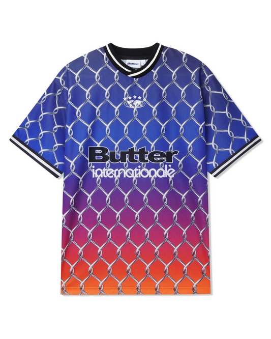 BUTTER GOODS Cage Jersey Tee - Sunset