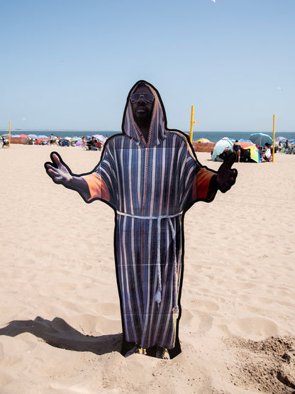 BUTTER GOODS Black Moses Life-Size Cutout - Multi