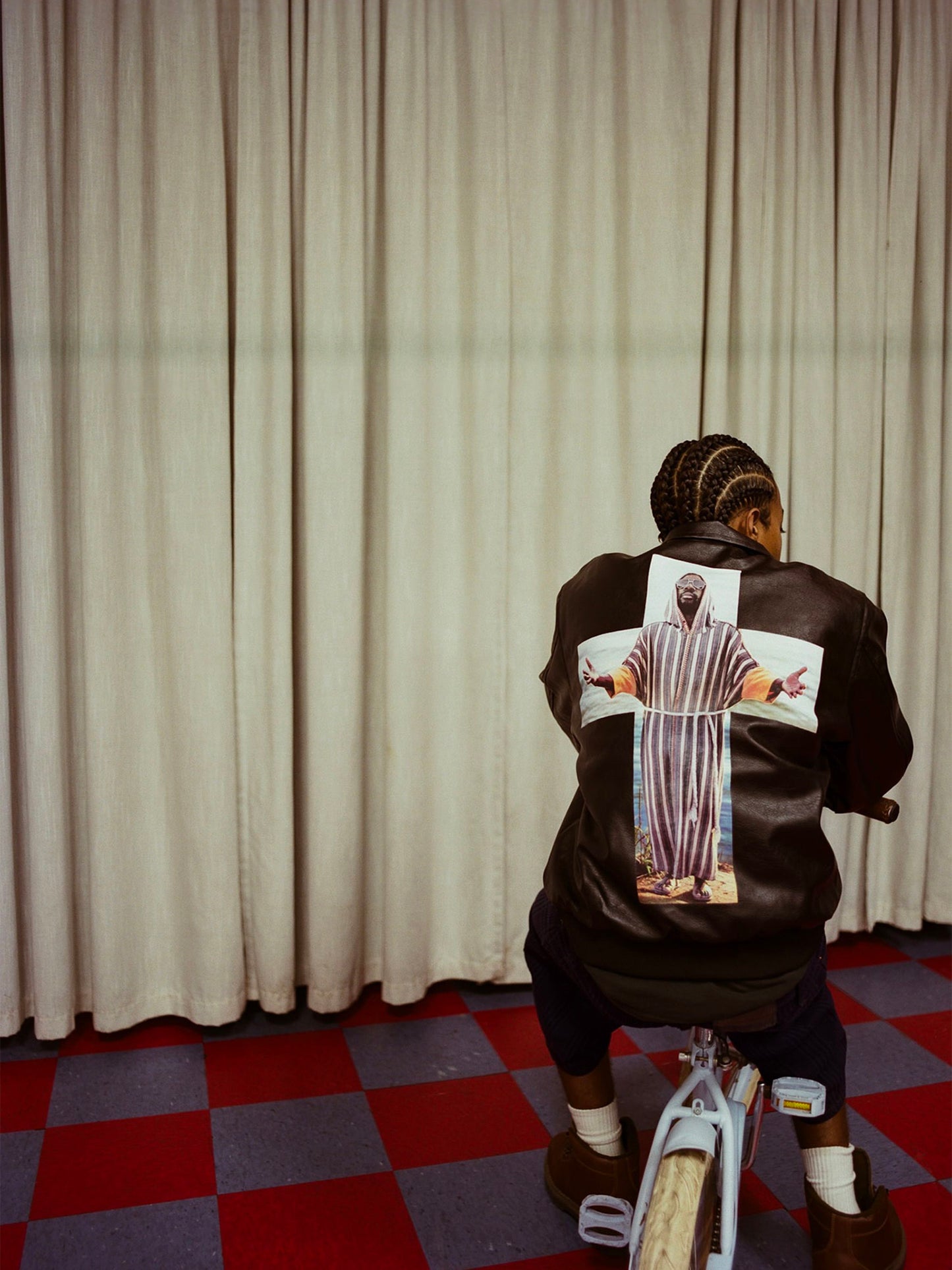 BUTTER GOODS Isaac Hayes Bomber Jacket - Black