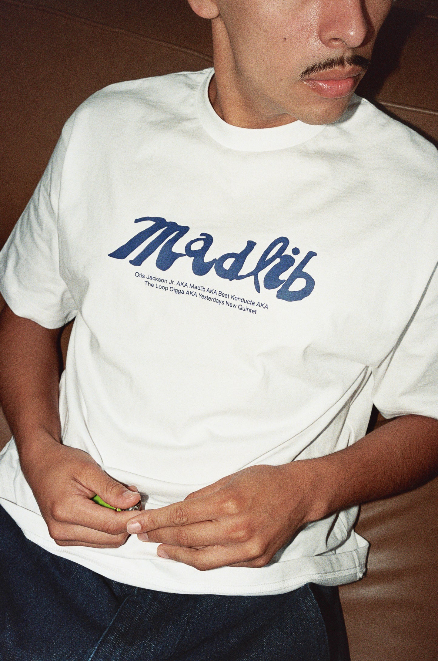 BUTTER GOODS x MADLIB Alias Tee - White
