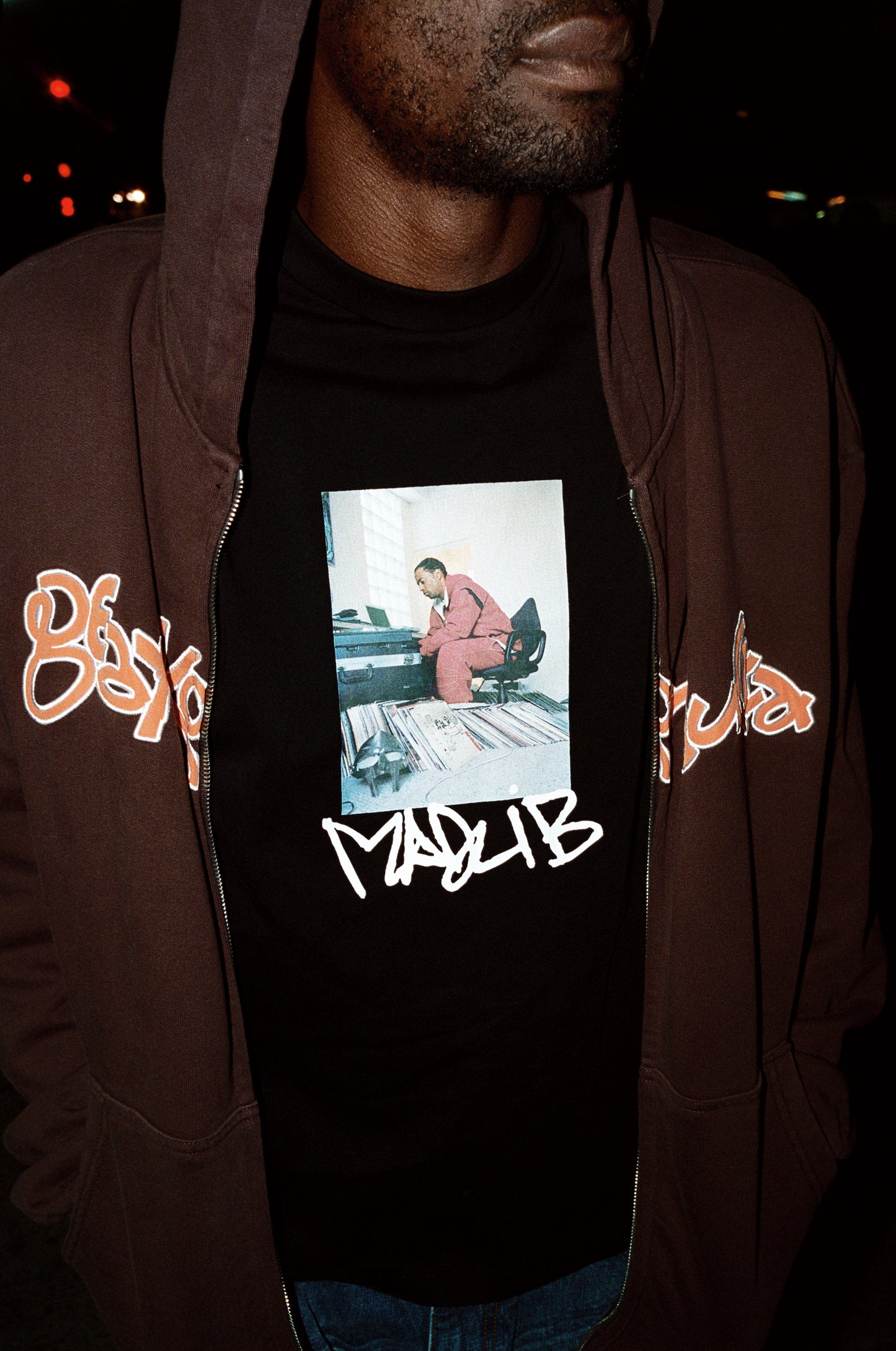 BUTTER GOODS x MADLIB Bomb Shelter Tee - Black