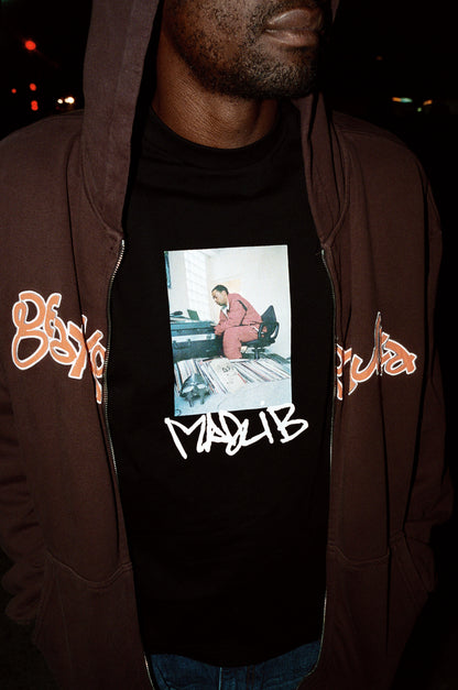 BUTTER GOODS x MADLIB Bomb Shelter Tee - Black