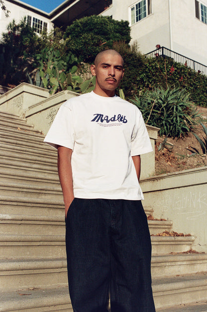 BUTTER GOODS x MADLIB Alias Tee - White
