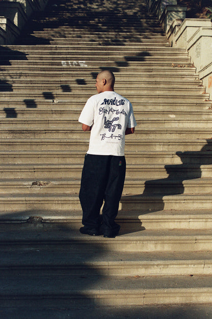 BUTTER GOODS x MADLIB Alias Tee - White