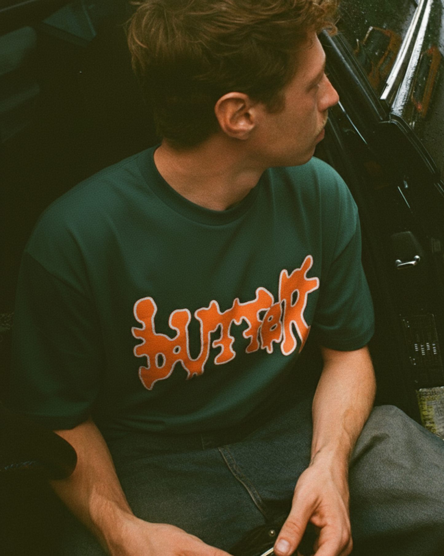 BUTTER GOODS Blotch Tee - Dark Forest