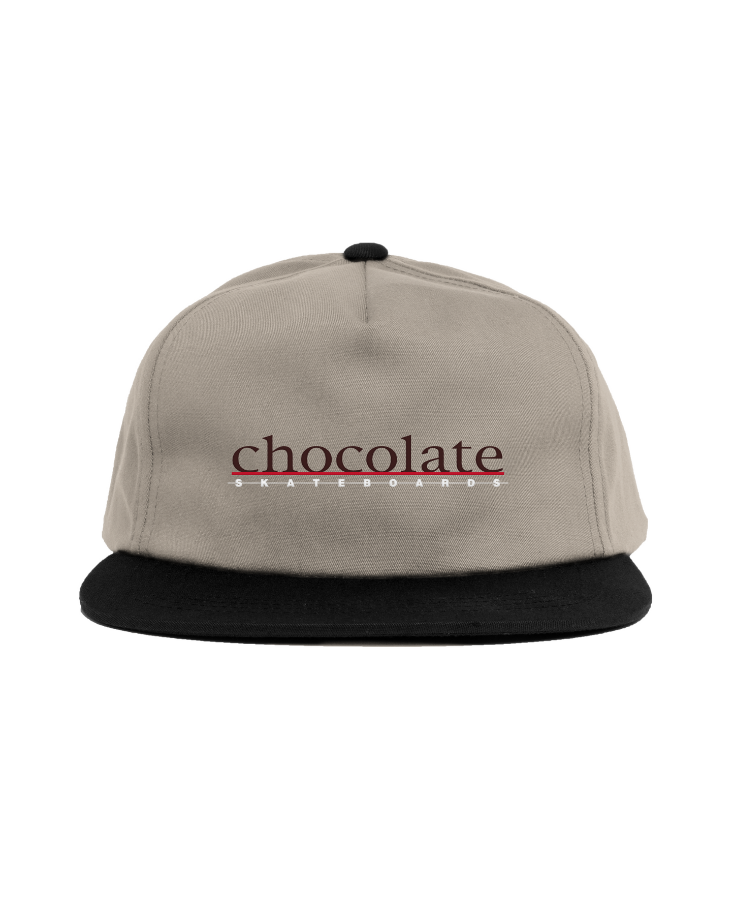 CHOCOLATE Bar 5 Panel Hat - Cream