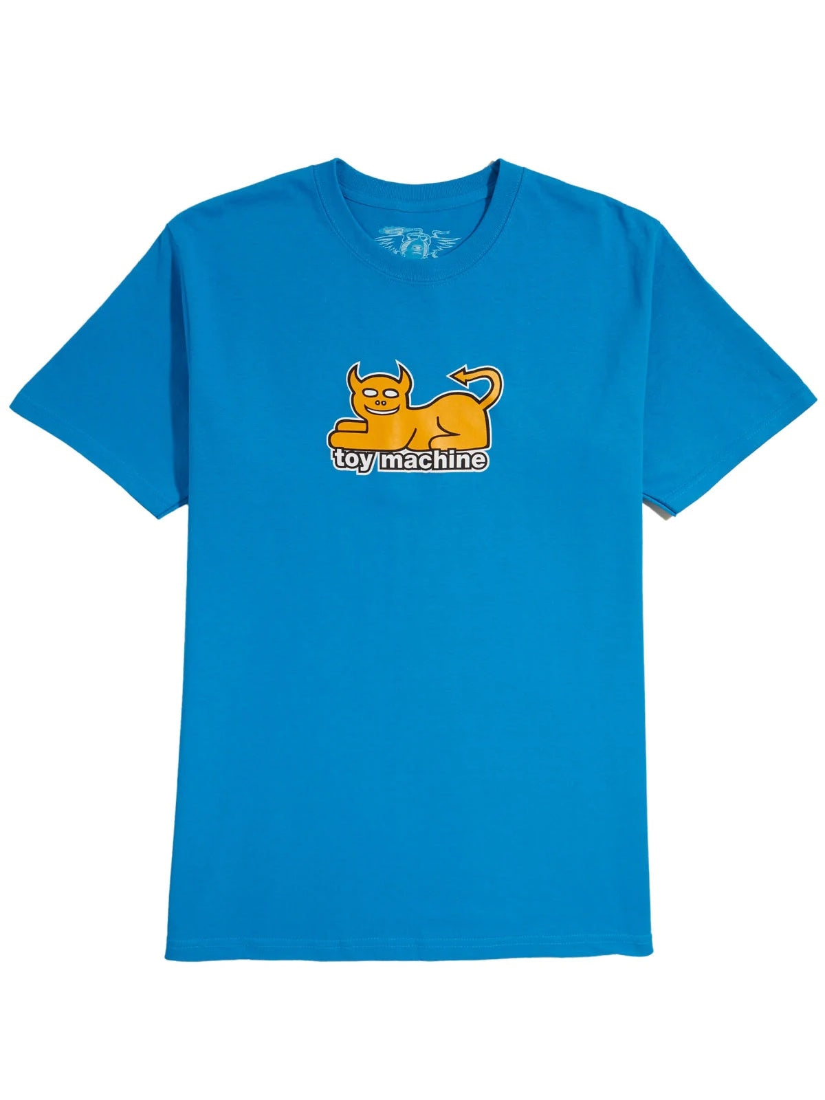 TOY MACHINE Devil Cat 90's Tシャツ - ディープオーシャン