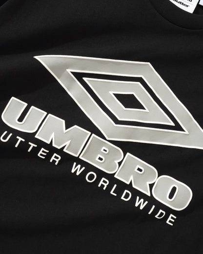 BUTTER GOODS | UMBRO Diamond Logo Tee - Black