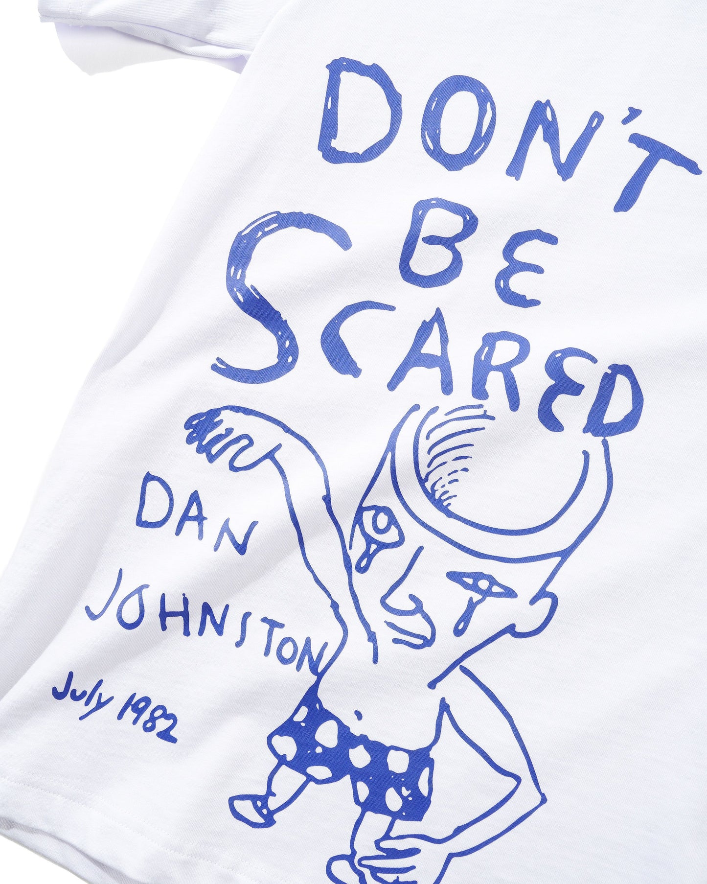 BUTTER GOODS | DANIEL JOHNSTON Don't Be Scared Tee - White