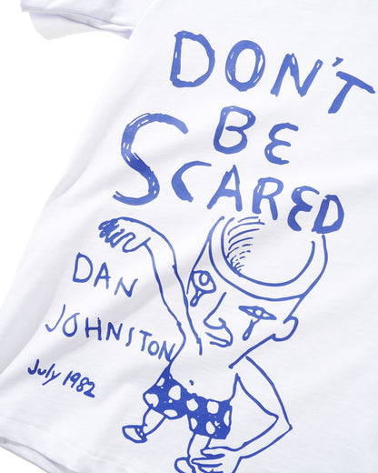 BUTTER GOODS | DANIEL JOHNSTON Don't Be Scared Tee - White