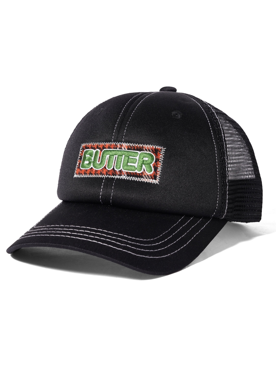 BUTTER GOODS Dougie Trucker Hat - Black