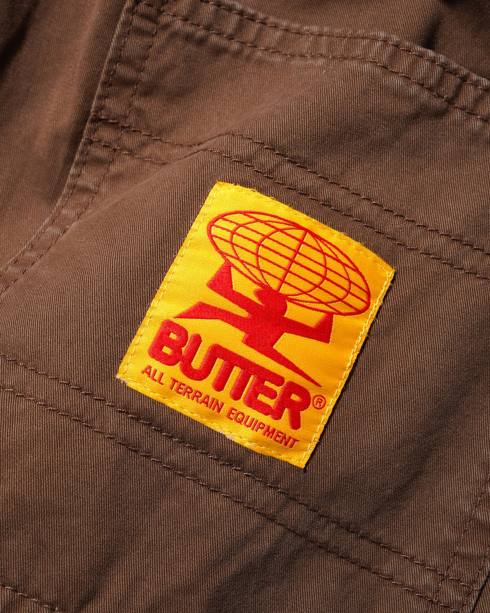 BUTTER GOODS Field Cargo Shorts - Brick