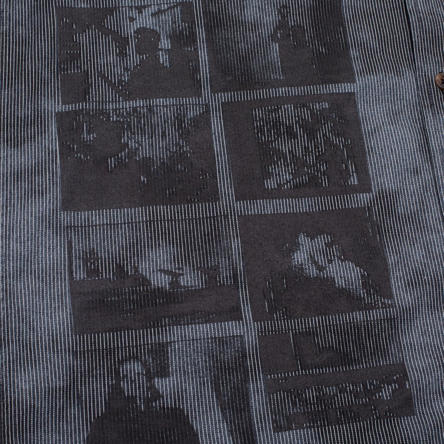 GX1000 Short Sleeve Button Down - Over Dyed w/ Bleach Spots