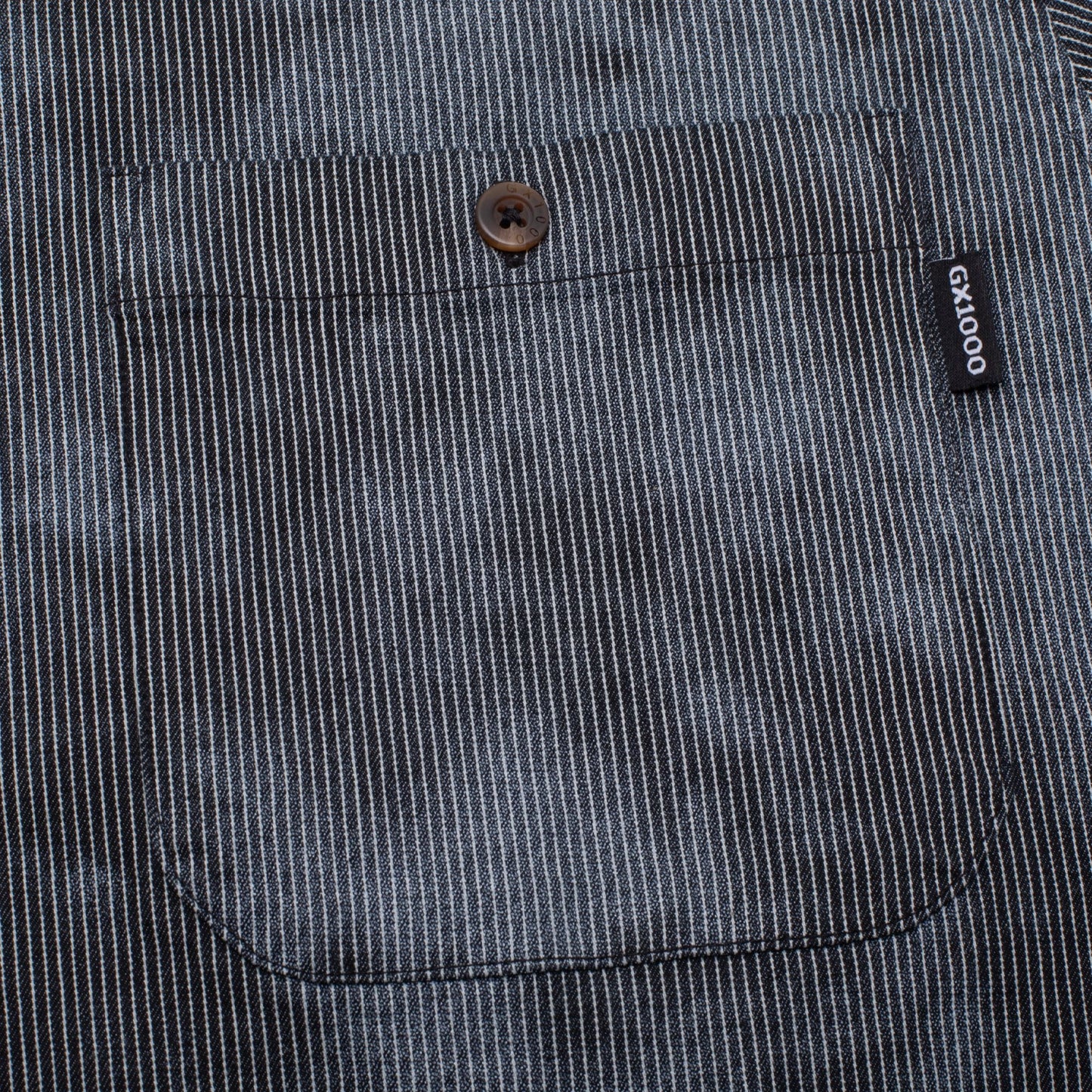 GX1000 Short Sleeve Button Down - Over Dyed w/ Bleach Spots
