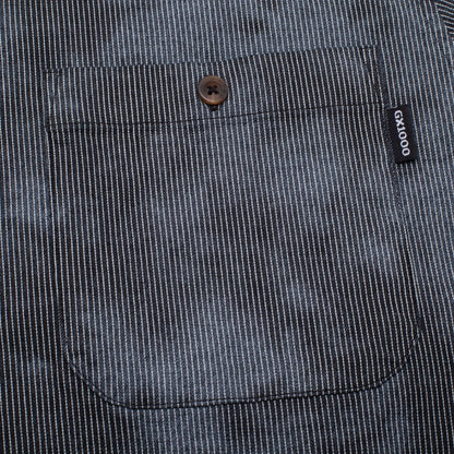 GX1000 Short Sleeve Button Down - Over Dyed w/ Bleach Spots